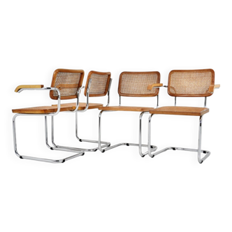 Style B32 Dining Chairs by Marcel Breuer Set of 4
