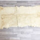 Tapis peau de chèvre, années 70 - 160x80cm