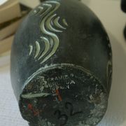 Ceramic vase GERUNDA SPAIN vintage brutalist