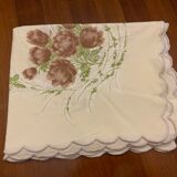 Vintage rectangular tablecloth