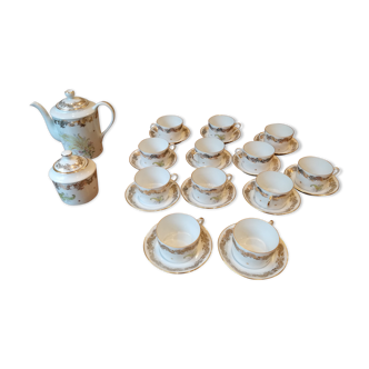 Service à thé et café porcelaine de Limoges