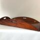 Table basse de marine plateau « butler » acajou