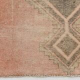 3x12 Pale Red Brown Vintage Runner Rug 80x380Cm SK 21977