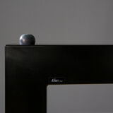 Table with rectangular top in tempered glass 1970 - Alias Italy