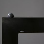 Table with rectangular top in tempered glass 1970 - Alias Italy