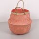 Foldable Basket, 31 cm Strawberry Decorative Storage Basket, Knit Basket