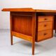 Danish mid-century desk model 207 in teak by Arne Vodder for Sibast, 1960s.