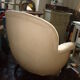 Chair Toad in cloth turned wooden legs