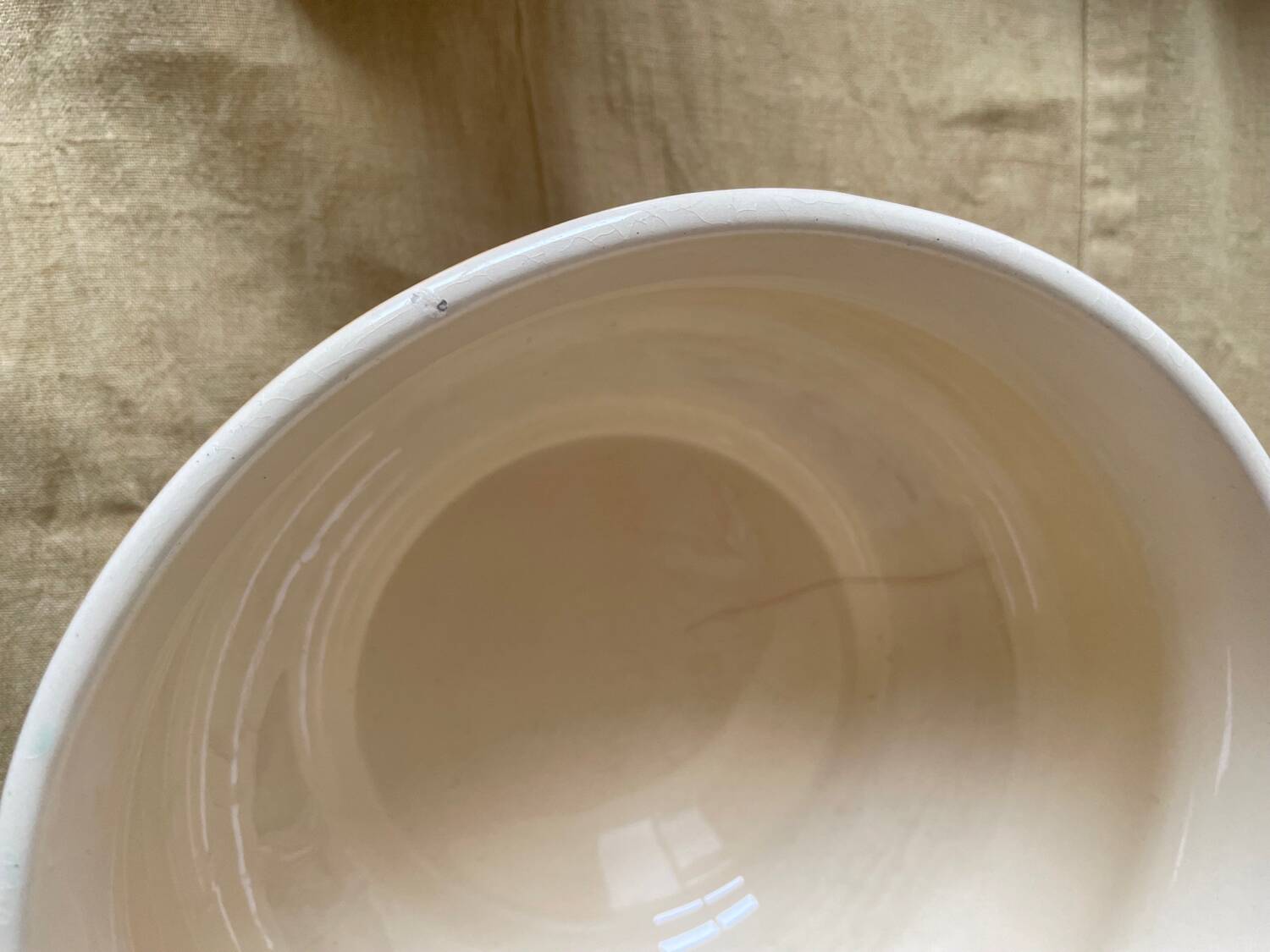 4 Serving Dishes with Painted Flowers Faïencerie de Longchamp Monaco 1960s