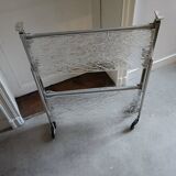 Platex frosted effect serving trolley