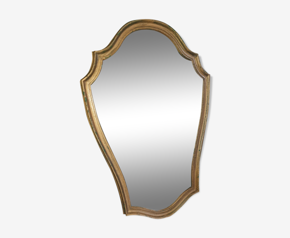 Miroir doré 36x50cm