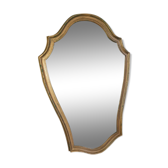 Miroir doré 36x50cm
