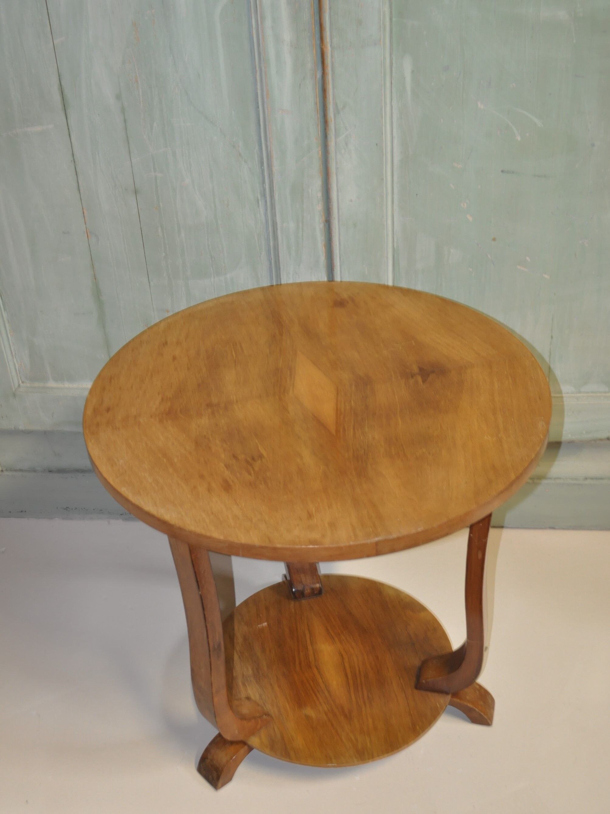 Art deco pedestal table