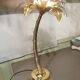 Brass palm tree lamp