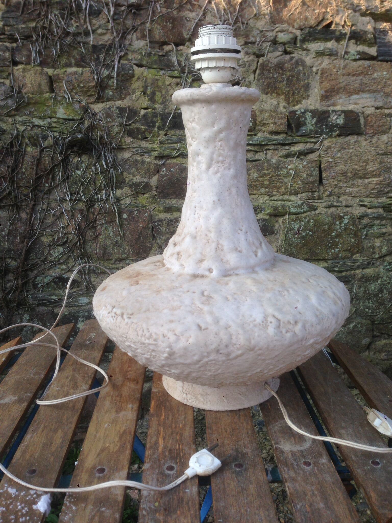 Vintage ceramic lamp