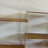 Modular metal shelves from the 1960s