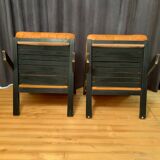 Paire de fauteuils par Ueli Berger, De Sede, Suisse, années 1970.