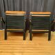 Pair of armchairs by Ueli Berger, De Sede, Switzerland, 1970s.