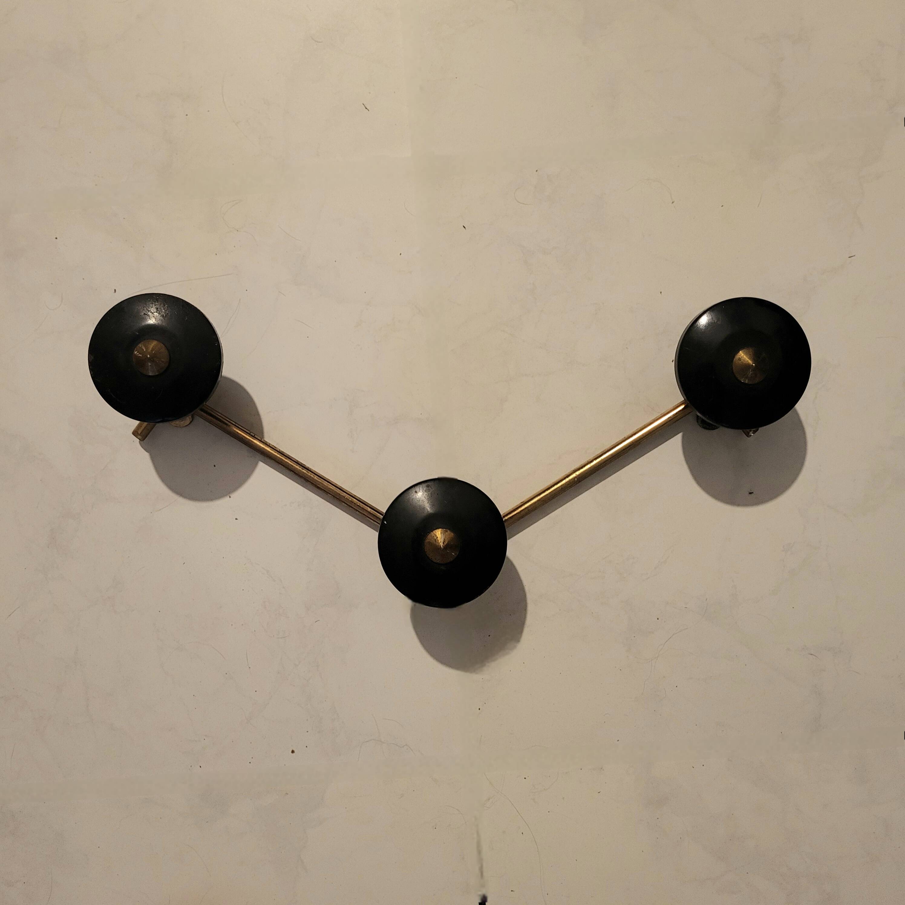 Zigzag wall hook from the 50s