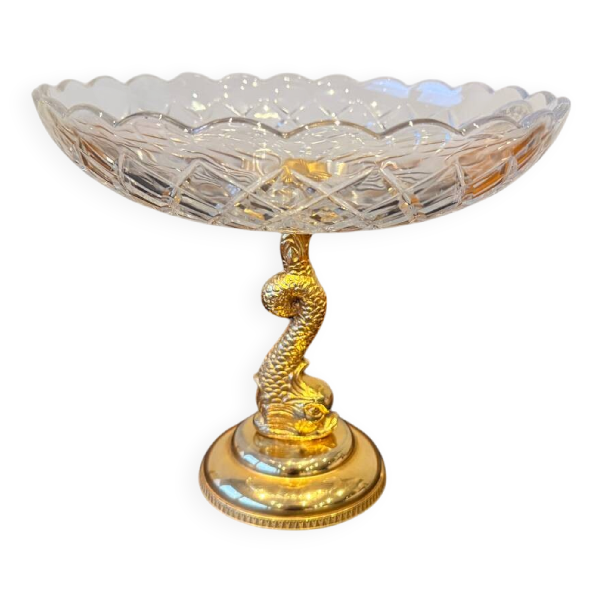 Val Saint Lambert fruit bowl VSL