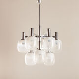 Targetti Sankey Murano glass chandelier, 1970s