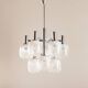 Targetti Sankey Murano glass chandelier, 1970s