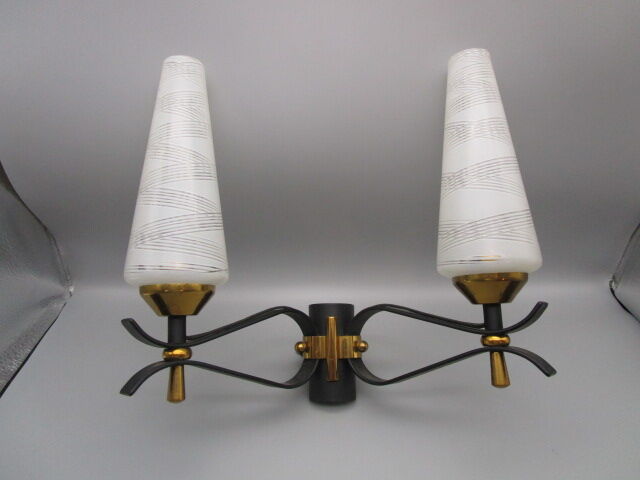 Double vintage wall lamp 50/60'