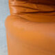 Sofa Maralunga leather camel 3 places, Vico Magistretti for Cassina