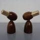 Mid-Century Salt and Pepper Shakers, 1960s, Set of 2