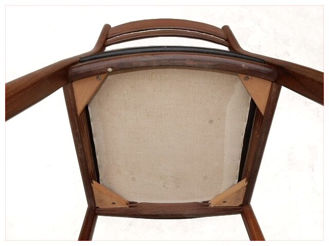 Vintage Scandinavian rosewood chairs 1960s