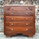 Art Deco commode, vintage antique piece with marble top.