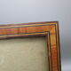 Wall frame or antique table inlaid wood inlaid