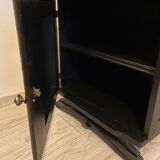 Black Art Deco bedside table