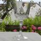 Set of 6 Arques crystal water glasses. Auteuil model.