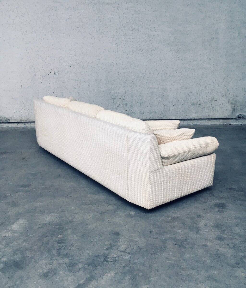 Mid-Century Modern Design Boucle Wool 3-Seater Sofa, 1960s