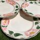 6 flat plates Villeroy and Boch, Wild-Rose model