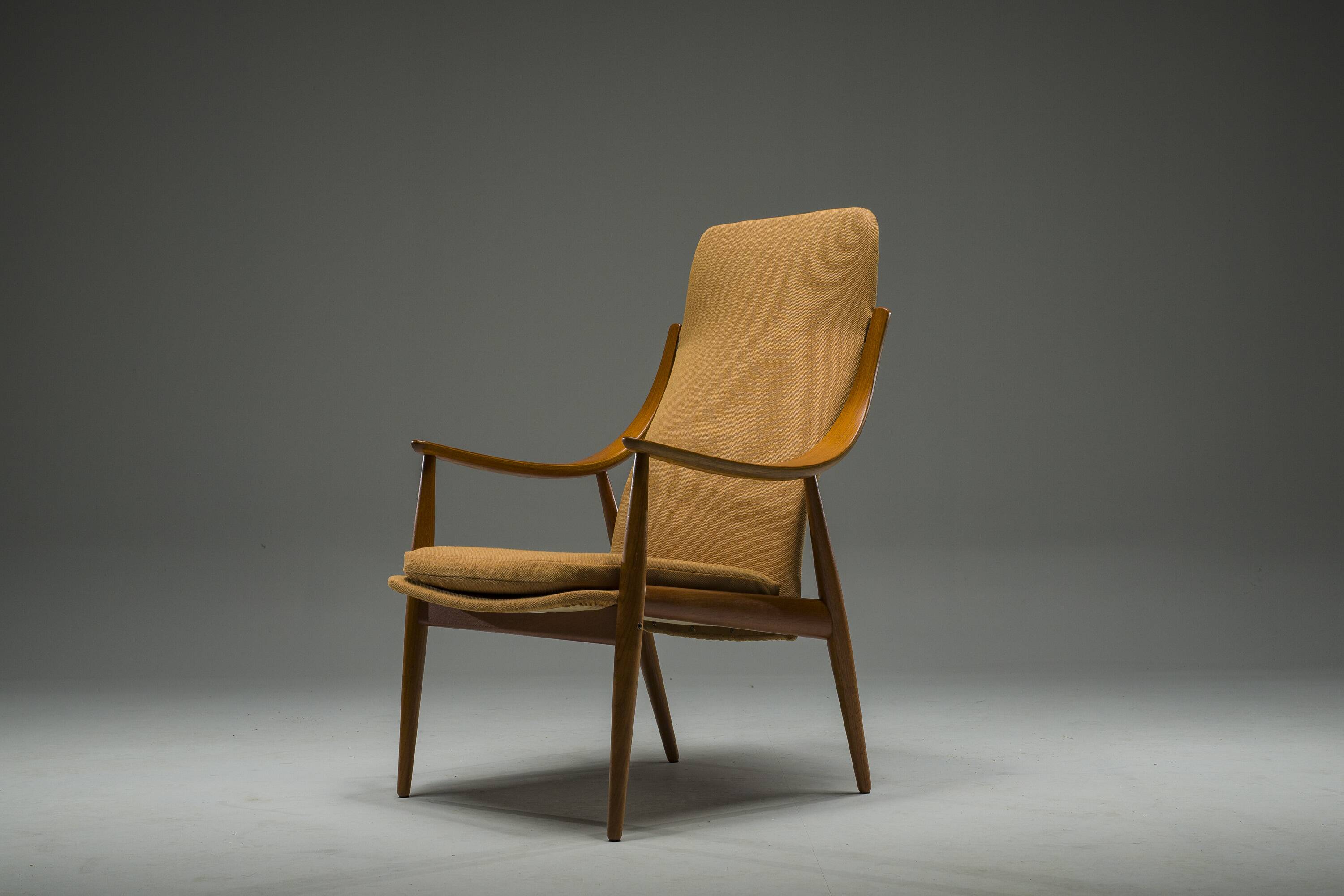 Mid-Century Teak Lounge Chair by Peter Hvidt & Orla Mølgaard for France & S