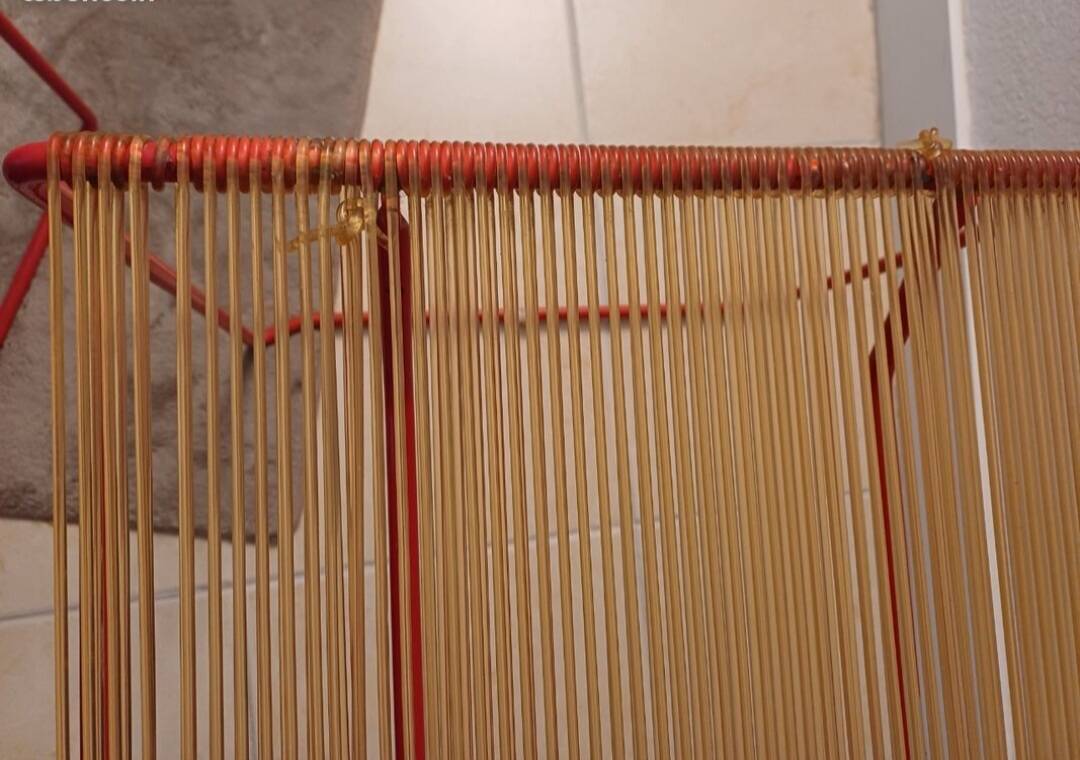 4 Flyline spaghetti chairs by Giandomenico Bennotti 1970