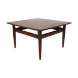 Vintage square teak coffee table
