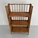 Folding bamboo shelf, 1960, Italy