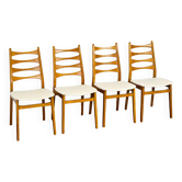 4 Scandinavian chairs 1960