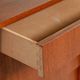 Scandinavian teak sideboard with sliding doors, 1960s