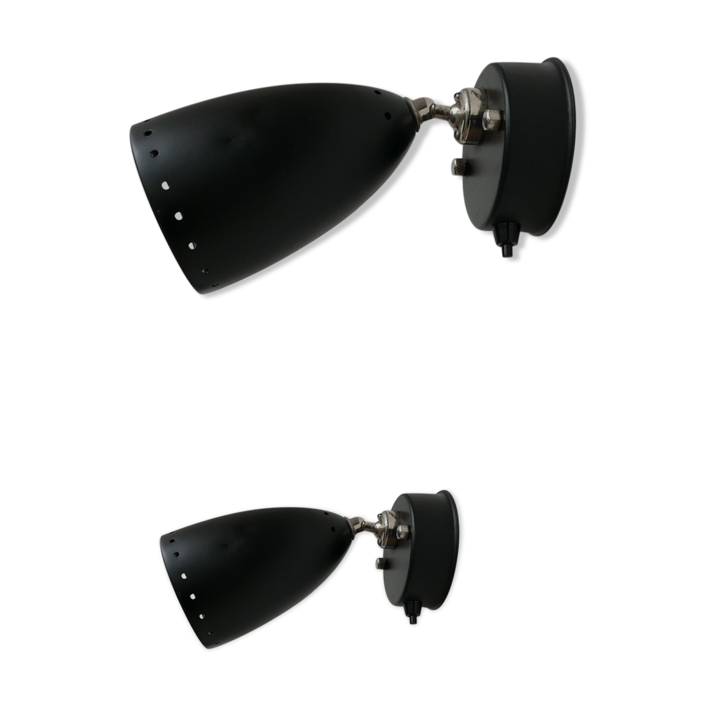 Pair of Adjustable Mid-Century Wall Lights (5 Sets)