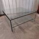 Glass coffee table