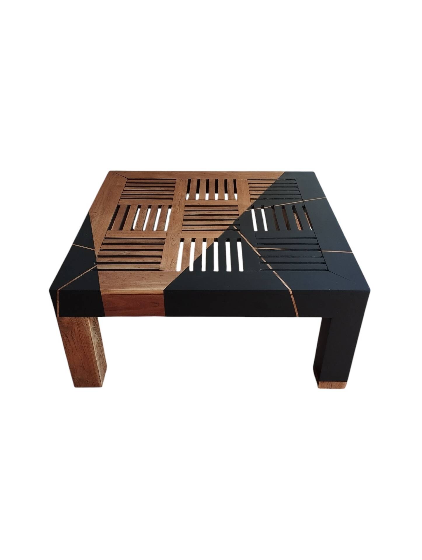 Table basse teck massif