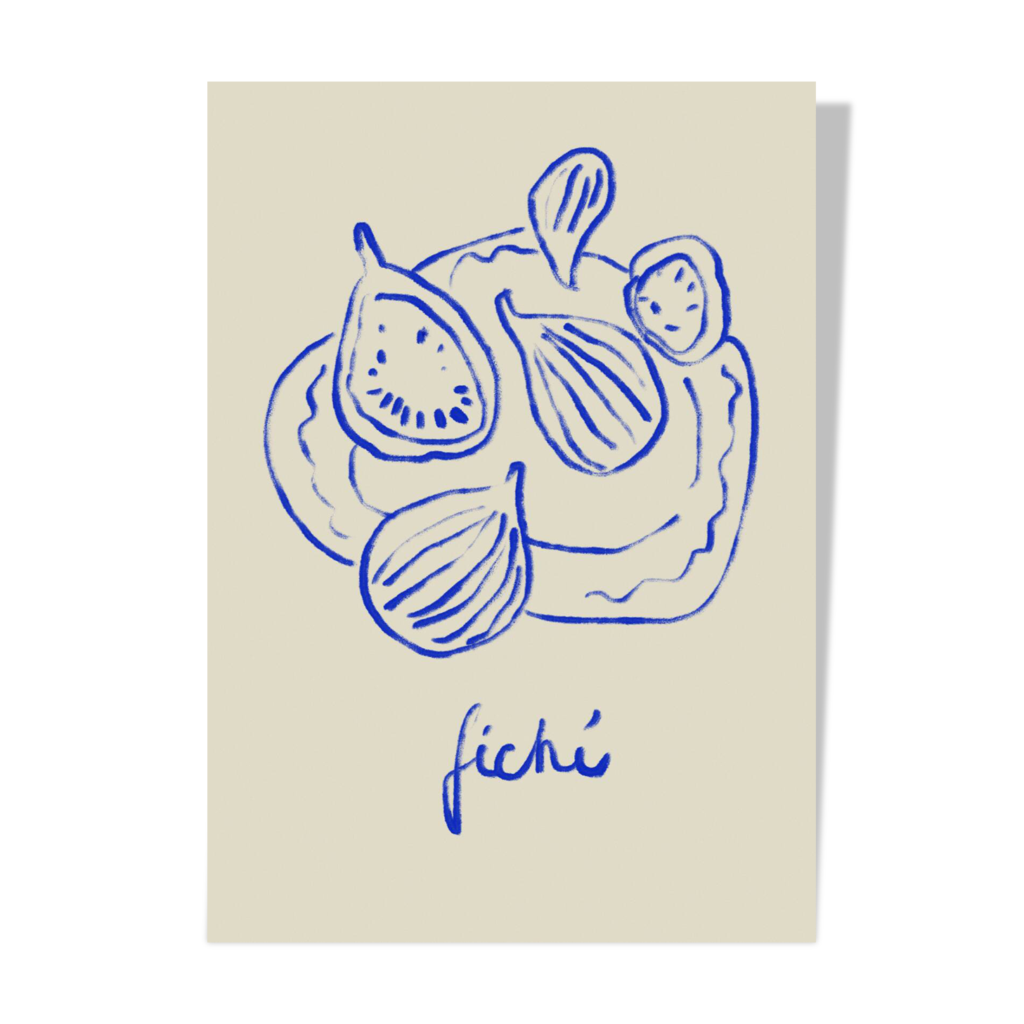 Illustration giclée print, 50x70cm