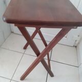 Extra table, mahogany canapè tip. Solid wood.