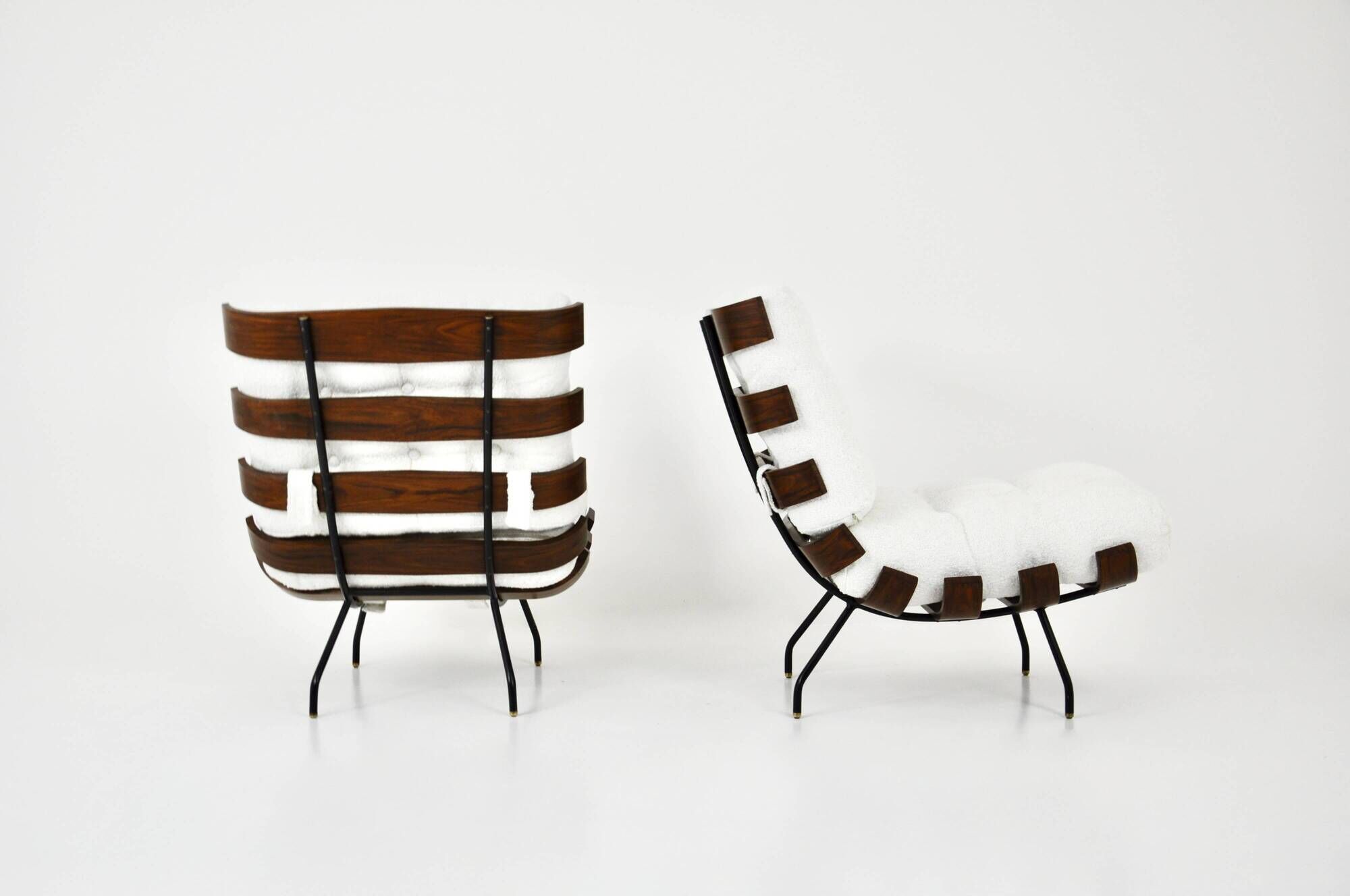 Costela armchairs by Martin Eisler and Carlo Hauner for Forma, 1950s