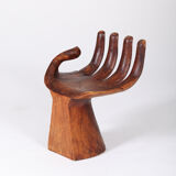Solid wood hand chair