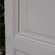 Communication door h221xL90cm old paneled, molded, interior